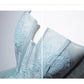 Grey Green Suspender Bra Evening Dress For Women