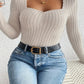 Women's Simple All-match Long Sleeves Top