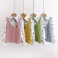 College Shirt Solid Color Cotton Long Sleeve