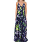 Women's Mid-waist Strap Type Printed Dress