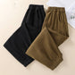Pantalon large amincissant grande taille automne et hiver
