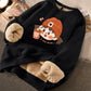 Fashion Thickened Printed Sweater For Women