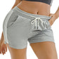Shorts de sport d'été pour femmes, course à pied, cyclisme, entraînement, avec cordon de serrage