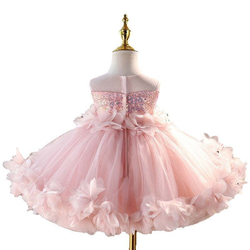 Princess Dress Birthday Full-year Beautiful Tulle Tutu