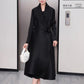 Spring And Autumn New Close Edge Belt Solid Color Dress Shawl Two-piece Set