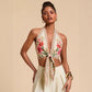 Women's Fashion Casual Backless Printed Camisole