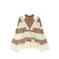 Fashionable Personality V-neck Slouchy Sweater Women