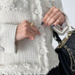Single-breasted Loose-pocket Short Tweed Jacket