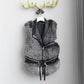 Women's Leather Vest Jacket Winter New Korean Version