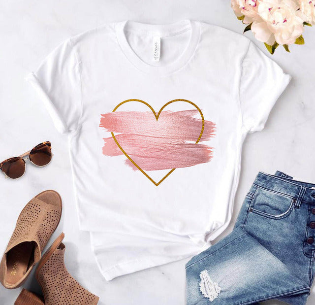 Women's Loose Round Neck Short Sleeve Top