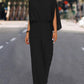 Spring And Summer New Women's Stand Collar Jumpsuit