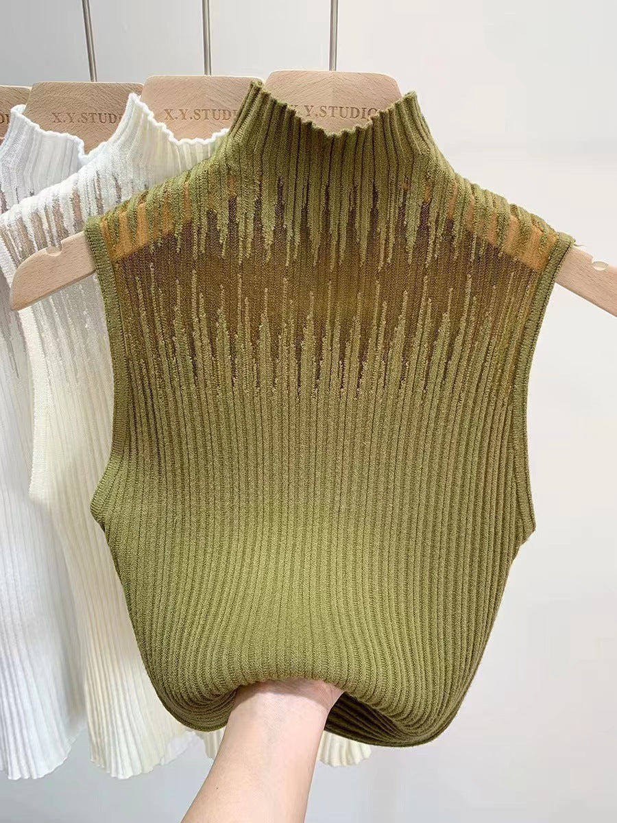New Slim Slim Sleeveless Sweater