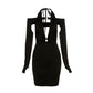 Spring And Autumn Hip-wrapped Underwear Short Dress