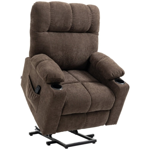 HOMCOM Electric Riser And Recliner Chair For Elderly, Power Lift Recliner Chair With Remote Control