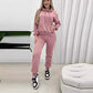 Pull à capuche pour femme, style sport
