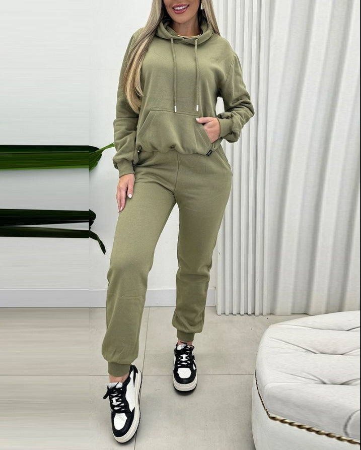 Pull à capuche pour femme, style sport
