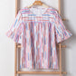 Women's Round Neck Short-sleeved Pullover