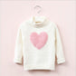 New Style Pullover Children's Love Knit Sweater