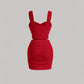 Women's Slim-fit Tank Top And Pencil Skirt Two-piece Set