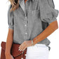 Spring And Autumn New Denim Women's Shirt