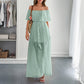Elegant Tube Top Corset Short Sleeve Women Dress