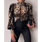 Women's Fashion Hollowed-out Top Shirt