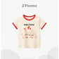 Girls' Korean-style Short-sleeved T-shirt Baby Clothes