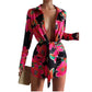 European And American Short Fashion Loose-fitting Long Sleeves Dress