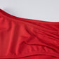 Fashion Solid Color Long-sleeved Slim Fit Hip Dress