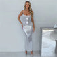 Sling Off-neck Slim Fit Temperament Sheath Dress