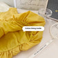 Girls' Cute Little Yellow Duck Cotton Dress
