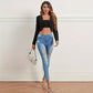 Short Coat Casual Slim Fit High Waist Suit Fashionable Top