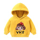 Pull à capuche et vêtements à manches longues en cachemire pour enfants, garçons et filles
