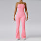 Fitness Peach Hip Training Sports Yoga Bell-bottom Pants Trousers