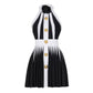 Summer New Sleeveless Three-dimensional Flower Slim-fit Knitted Dress
