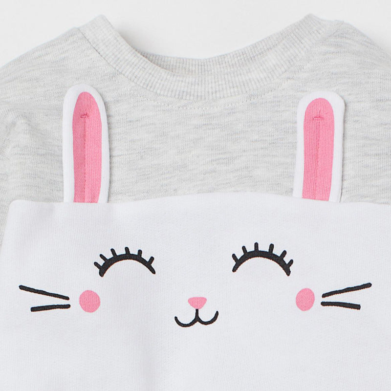Nouveau costume à manches longues pour enfants avec dessin animé