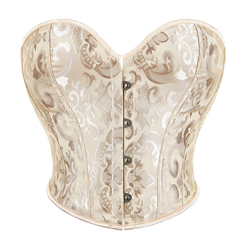 No Ruffled Short Tight Corset For Women
