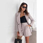 Linen Suit Female Temperament Commute