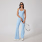Tight Yoga Hip Lifting Sport Fitness Jumpsuit