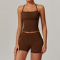Tight Brushed Yoga Suit Quick-drying Workout Clothes