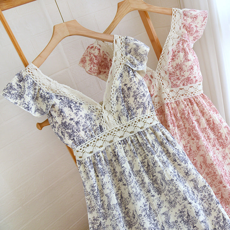 Womens Loose Breathable Cotton Camisole Dress