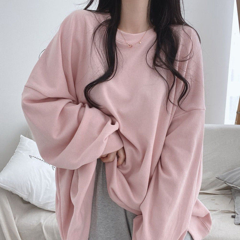 New Thin Round Neck Sweater Women