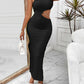 Women's Slim-fit Jumpsuit Long Dress