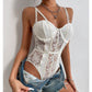 Women's Lace Stitching Niche Street Style Jumpsuit