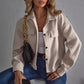 Pure Color Autumn New Woolen Short Coat