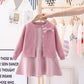 Jacket Vest Autumn Winter Girls Vest Skirt