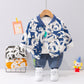 New Fashion Personality Boys Autumn Jacket Set