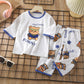 Children's Cotton Homewear Suit Long-sleeve Air Conditioning Clothes