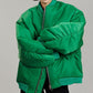 Same Loose Zip Cotton-padded Coat Flight Jacket