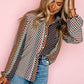 Autumn New Loose Printed Shirt European And American Leisure Commuter's All-matching Button Long Sleeve